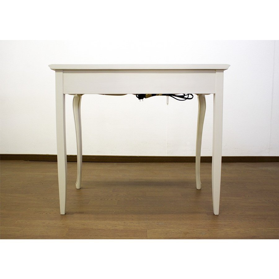 [ Yamato opening installation ]f rule WH console table E counter cat legs Tokai furniture Classic lovely white stylish Anne 