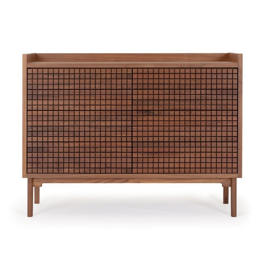 CLASSE gran 125 living chest leg na Tec sideboard Northern Europe stylish walnut natural wood with legs width 120