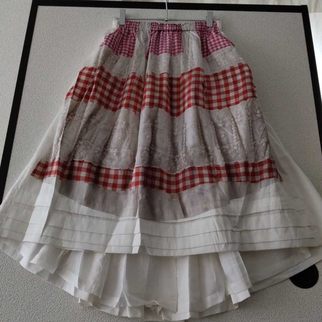 未使用【コムデギャルソン】転写プリントスカート | eatri.cl