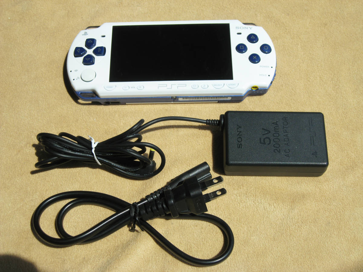 PSP 2000 ホワイト・ブルー カスタマイズ品 csirgh.com