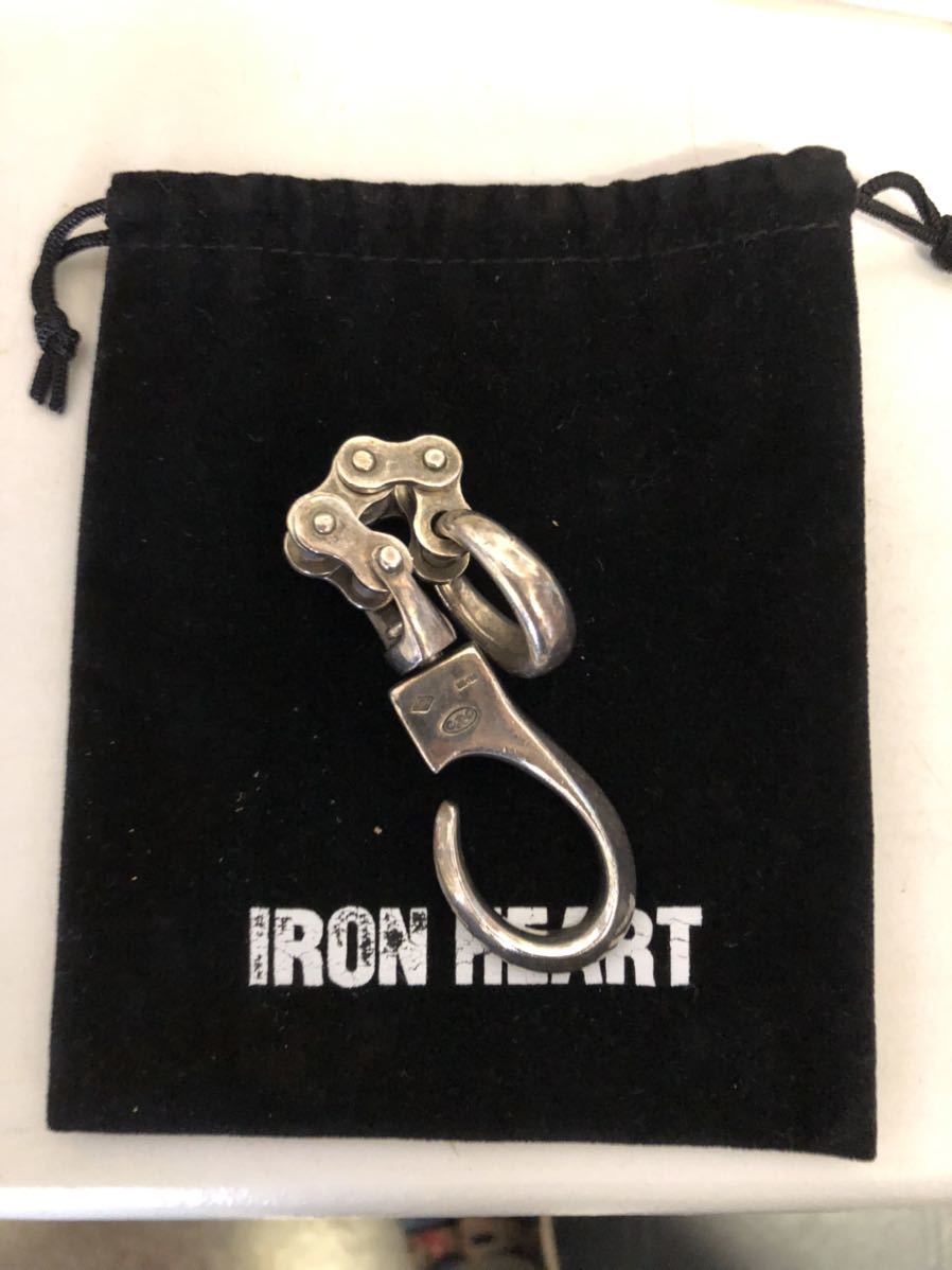 アイアンハート iron heart キーチェーン キーホルダー シルバー アイアンハート iron heart キーチェーン キーホルダー シルバー
