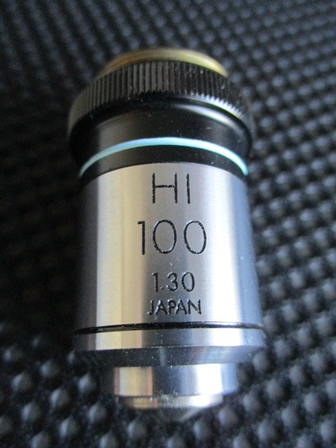 OLYMPUS / オリンパス顕微鏡用接眼レンズ HI 100 1.30 1個 現状品 送料220円 (^^♪_画像2