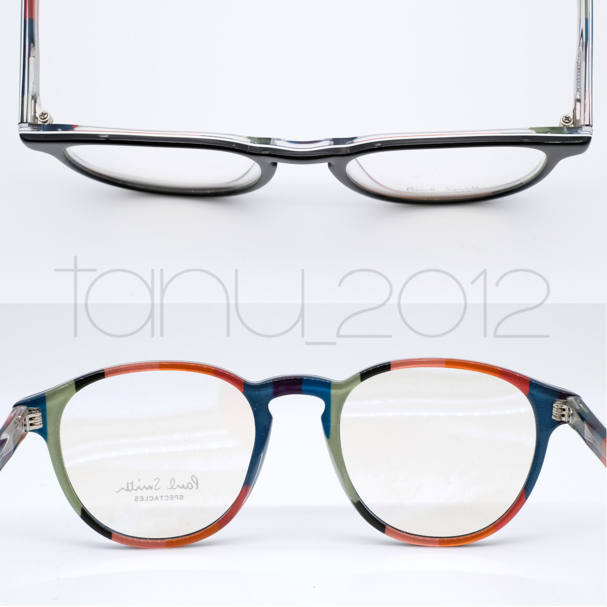 新品本物 Paul Smith PM8263 1618 Mayall ブラック/マルチストライプ