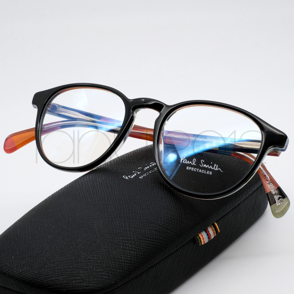 新品本物 Paul Smith PM8263 1618 Mayall ブラック/マルチストライプ