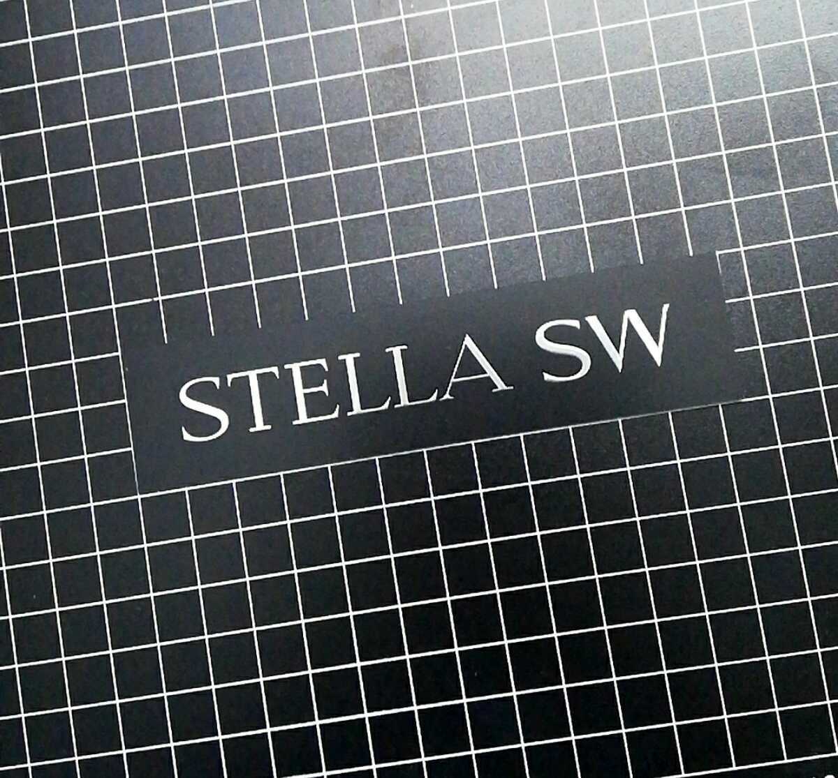 上品なSHIMANO　STELLA　STICKER SW シマノ　ステラ　ソルトウォーター　ステッカー　シール/リール　_画像1