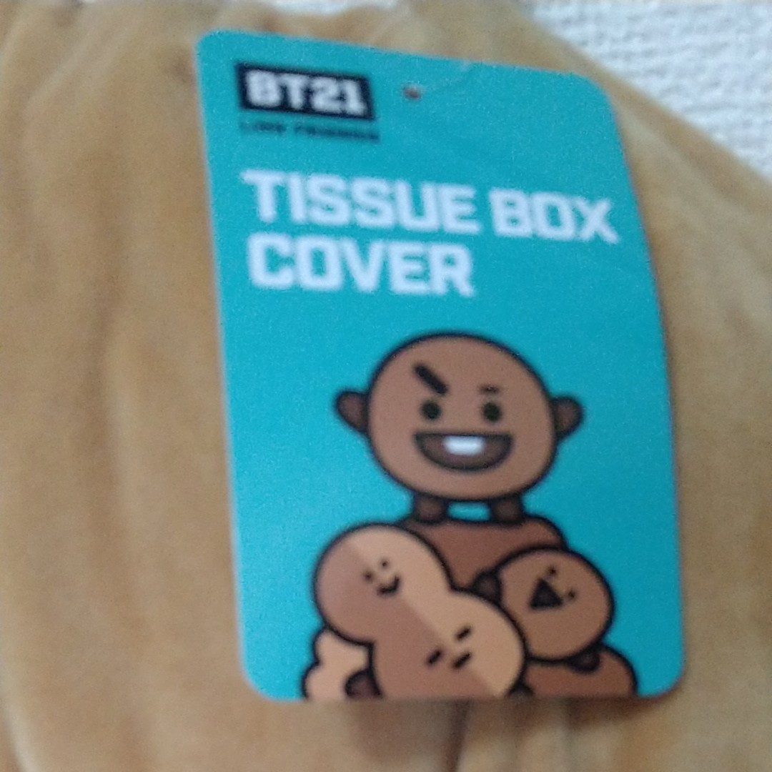 ＢＴＳ ＢＴ21 ティッシュ カバー ケース ぬいぐるみ