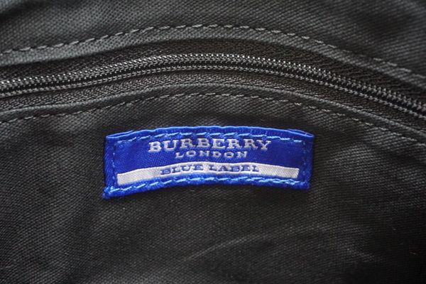 BURBERRY BLUE LABEL ベルト　紺　青