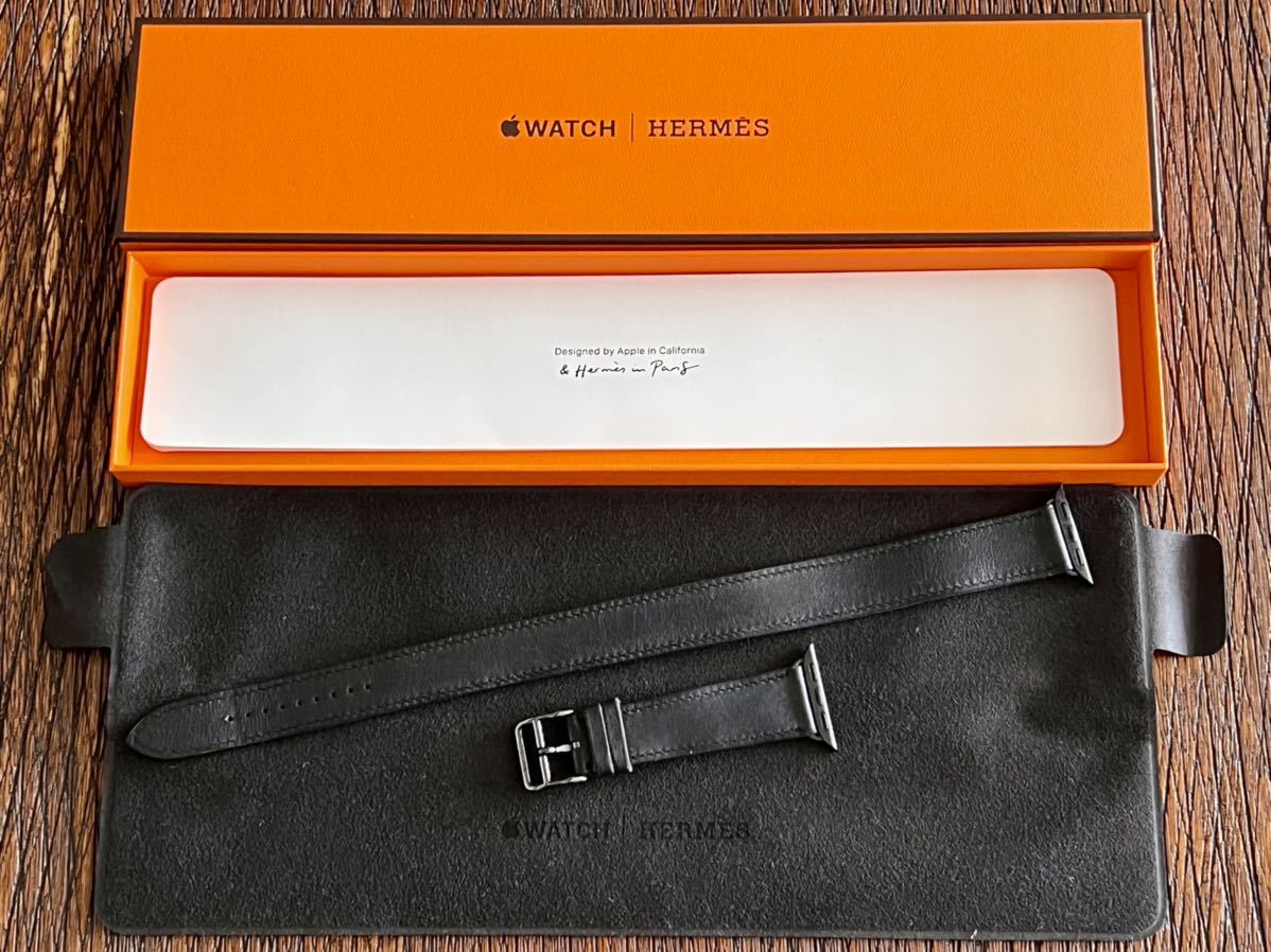 ☆ 送料無料 ☆ Apple Watch Hermes 40mm ブラック 黒 ドゥブル