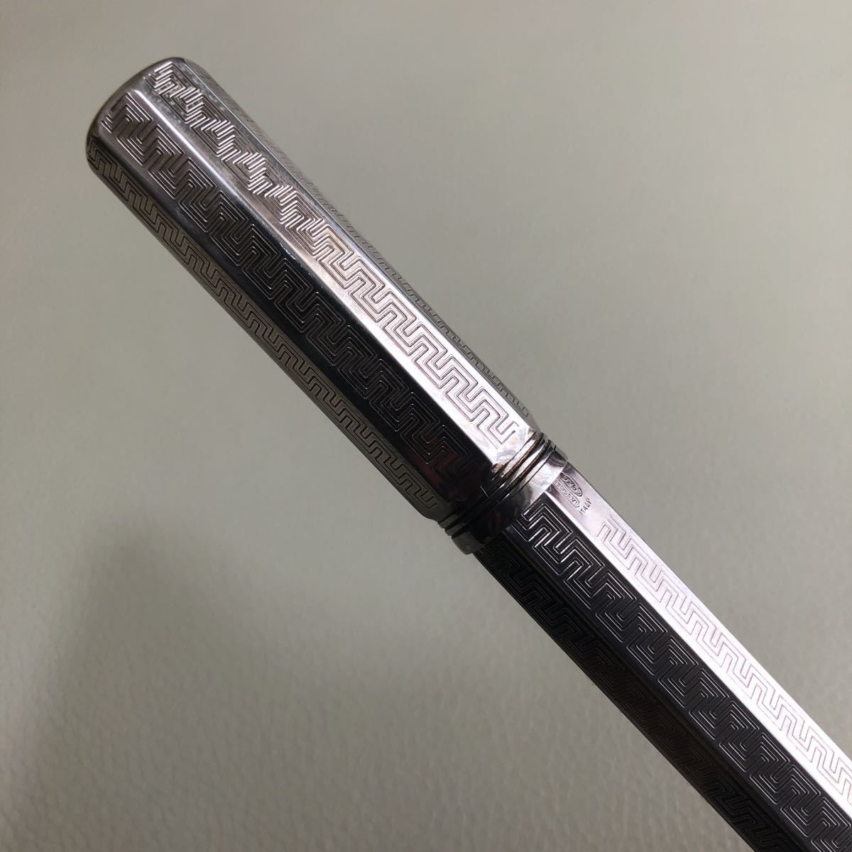 Montegrappa モンテグラッパ スターリングシルバー 750刻印 ペン Montegrappa モンテグラッパ スターリングシルバー 750刻印 ペン