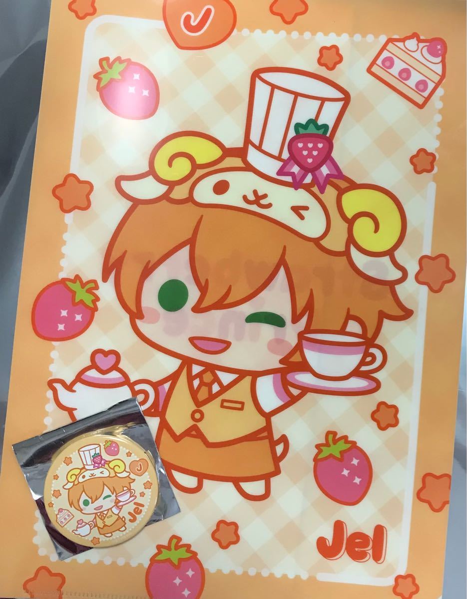 すとぷり ジェル spring じぇる クリアファイル 2022 缶バッジ 春　すとぷりグッズ　アニマル　カフェ