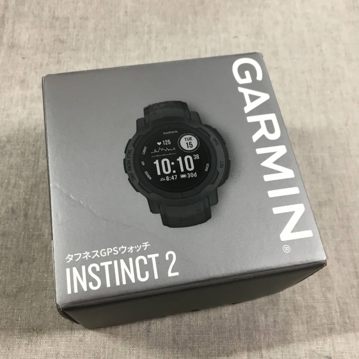 現状品 GARMIN(ガーミン) Instinct 2 タフネスアウトドア GPS ウォッチ