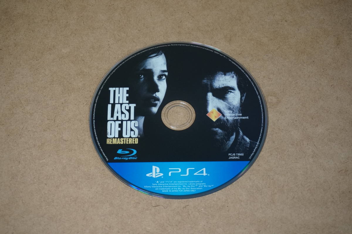 送料無料 PS4 The Lasu of Us Remasterd（ラスト・オブ・アス　リマスタード）