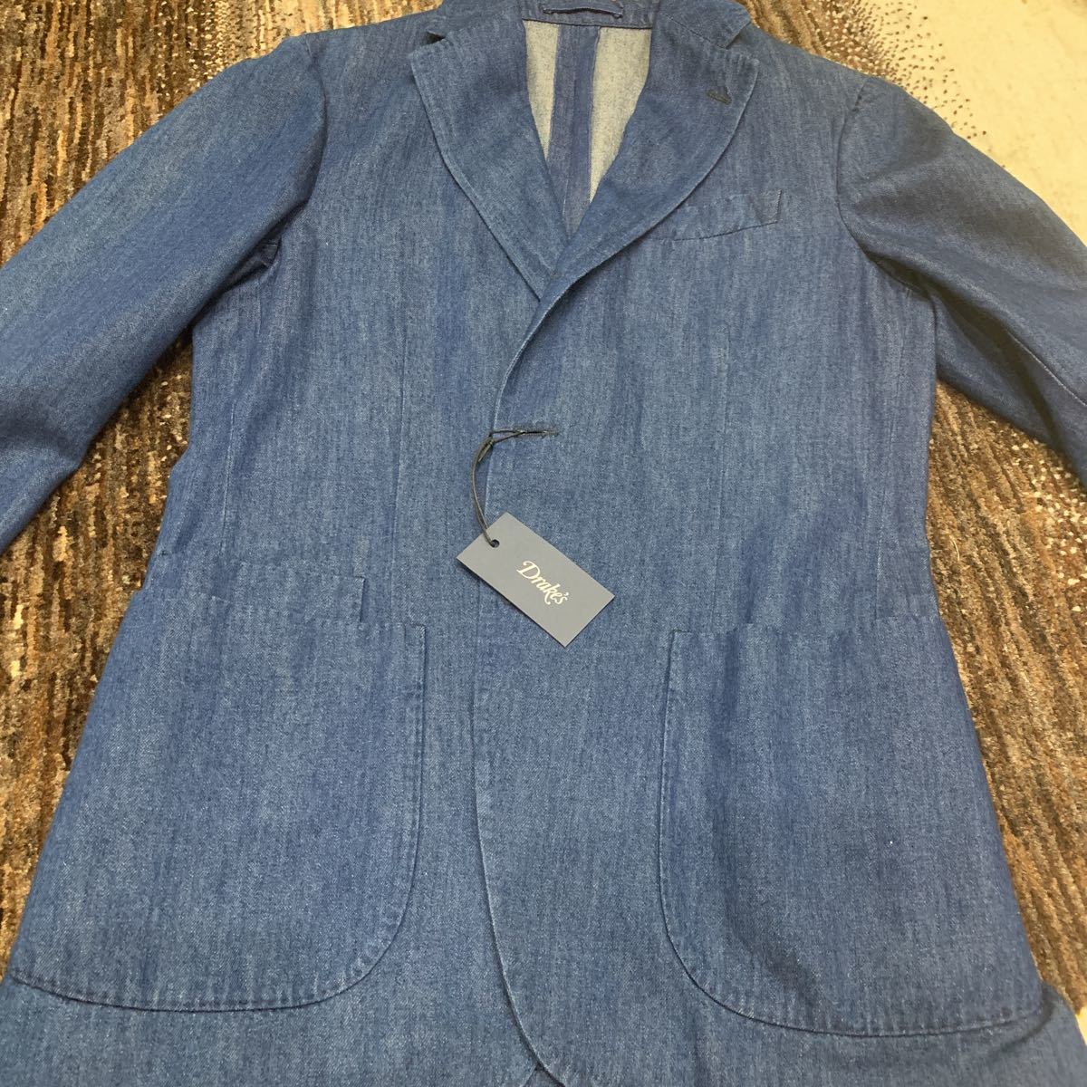 do Ray ks cotton linen Denim suit 