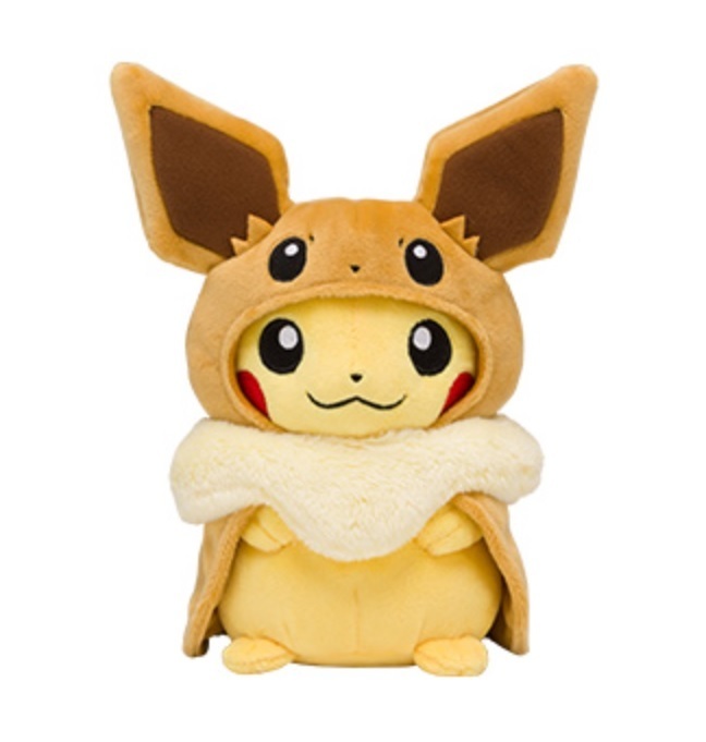 ポケモンセンター ぬいぐるみ イーブイポンチョのピカチュウ ポケモンセンター ぬいぐるみ イーブイポンチョのピカチュウ