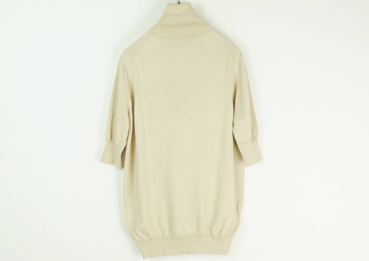 Drawer ドゥロワー 22SS 18Gコットンシルク タートル ショート Drawer ドゥロワー 22SS 18Gコットンシルク タートル ショート