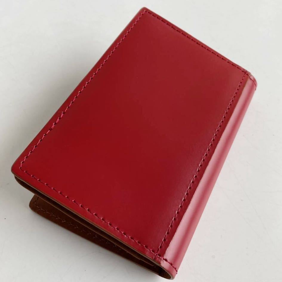 PRARE　名刺入れ　新品未使用　コードバン PRAIRIE プレリー コードバン 日本製 名刺入れ メンズ カード