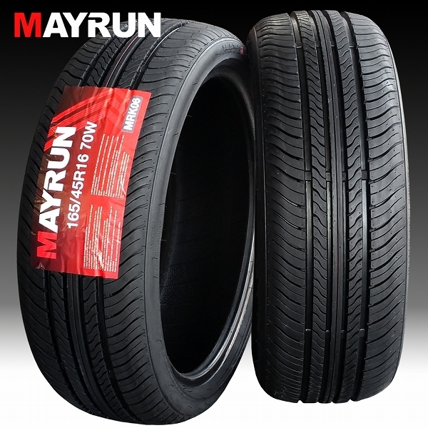 【アウトレットお買得品】ステルスレーシング K35　改造軽四用16in　前後幅広6.0J　MAYRUN 165/45R16タイヤ付4本セット_画像2