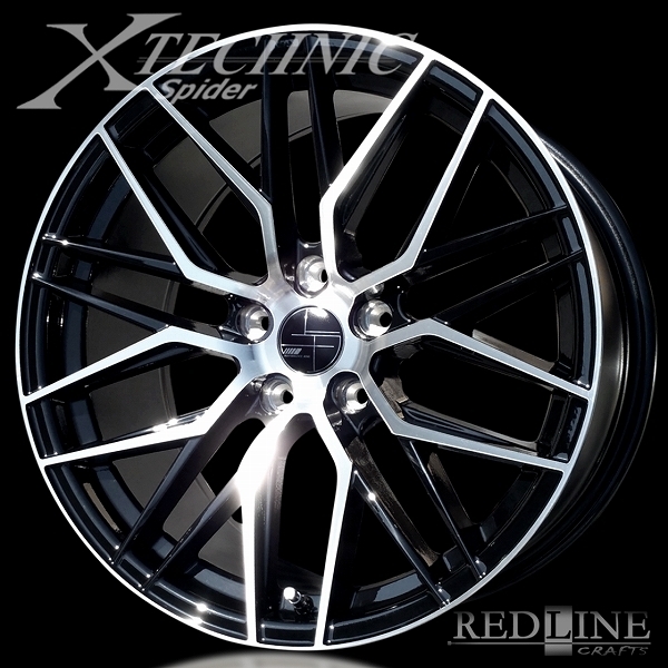 本格派ま! □ X-TECHNIC Spider F 18x8.0J 35 R 18x9.0J 5H PCD114.