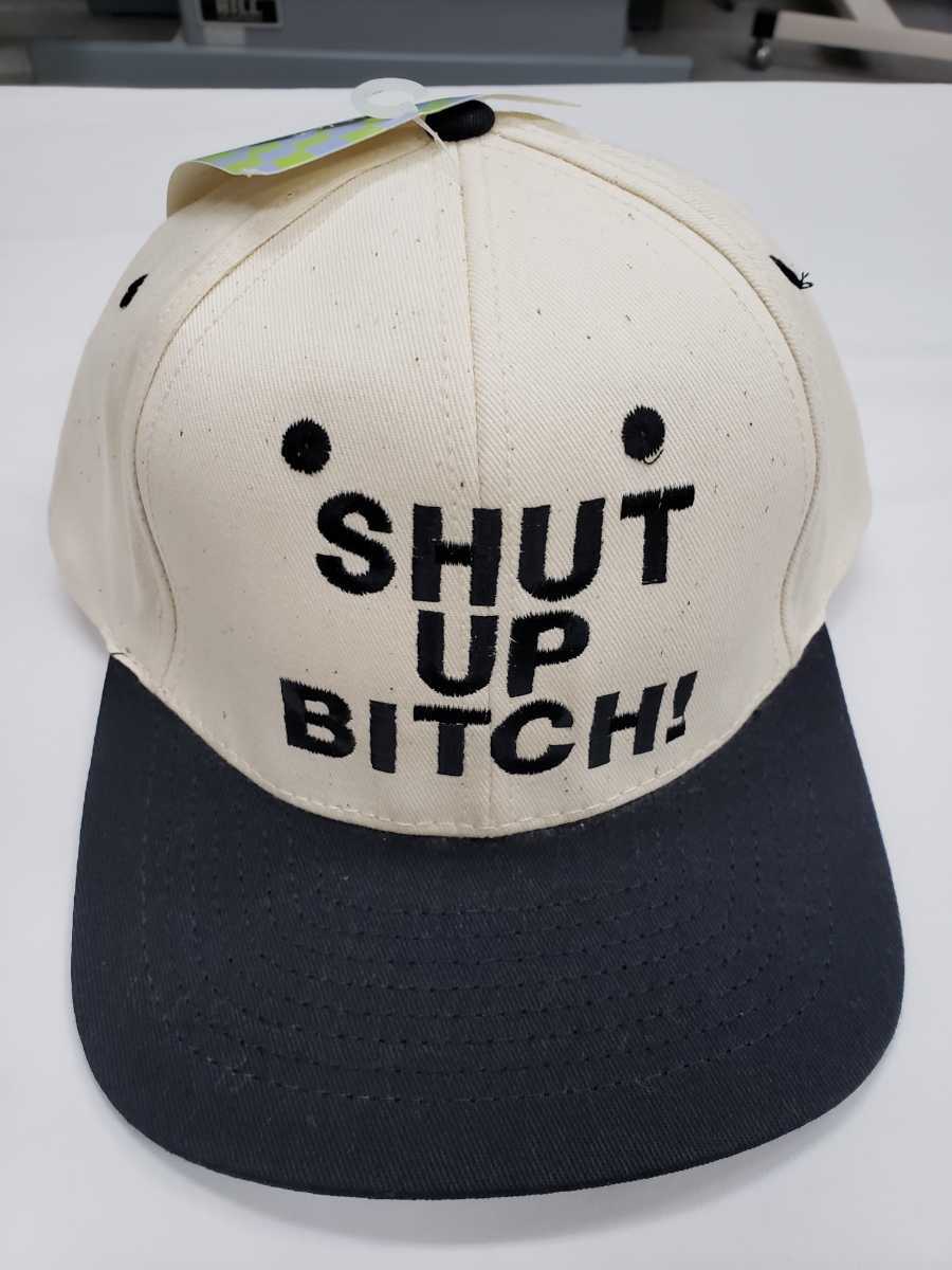 ヴィンテージ　デッドストック　shut up bitch cap　キャップ