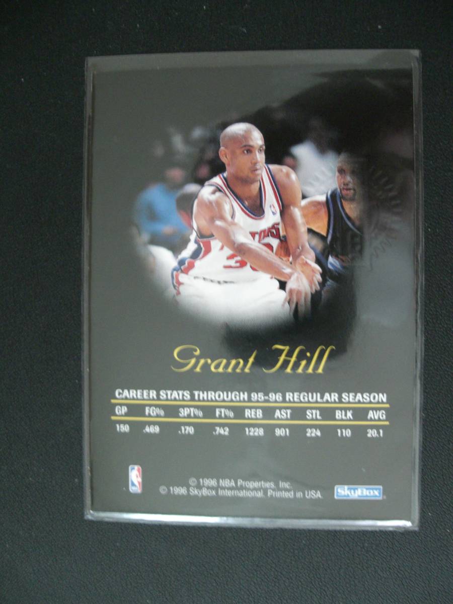 Skybox Autographics Grant Hill グラント・ヒル オート 直書き・直筆