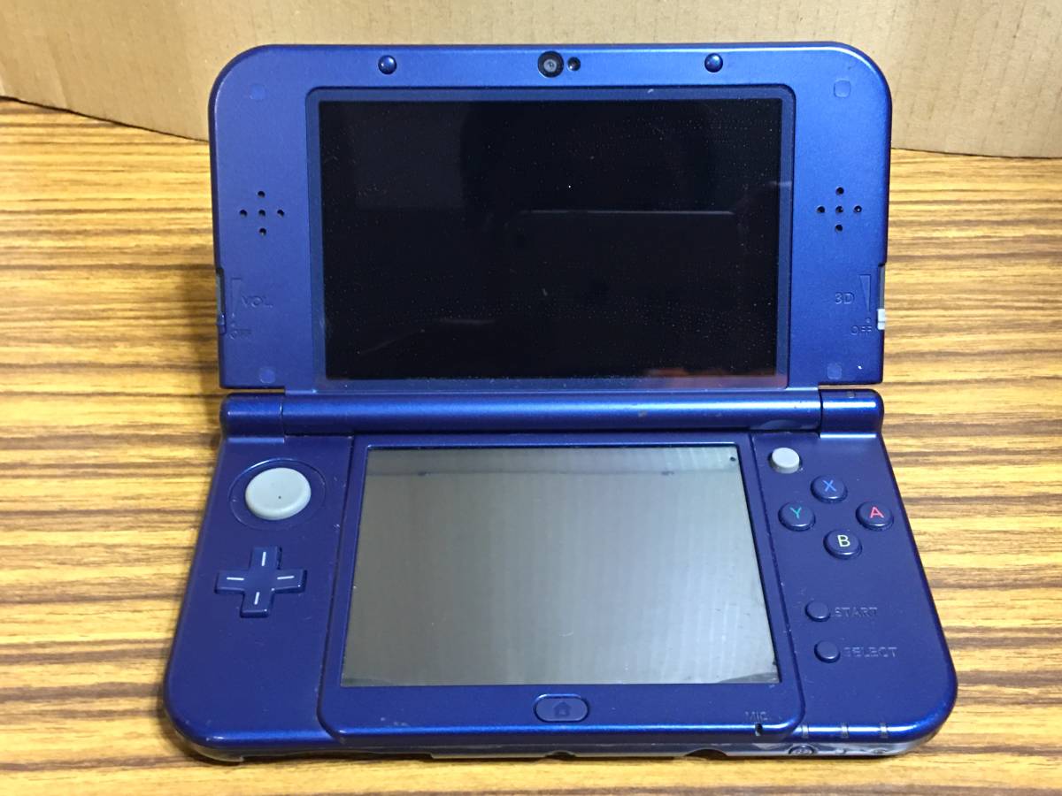 WEB限定カラー有 Newニンテンドー3DS LL メタリックブルー 【訳あり