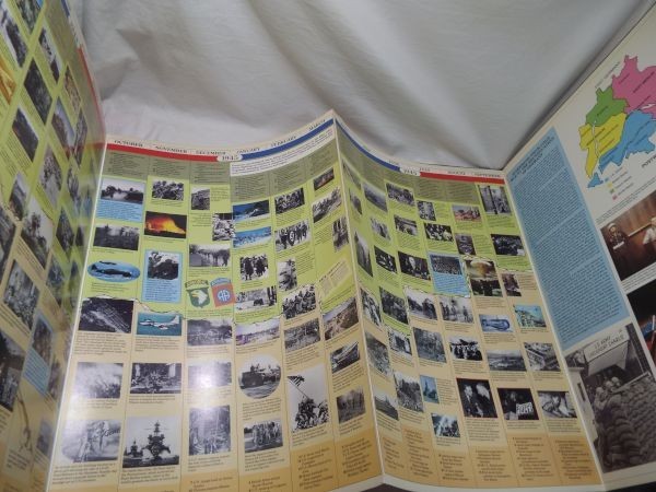 ミリタリー[第二次世界大戦ビジュアル年表 WORLD WAR II WALL CHART] 全ての出来事を1枚に綴った年表 世界史_画像7