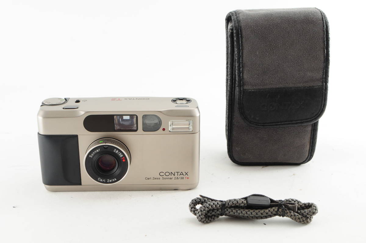 1円出品!☆極上美品☆ コンタックス CONTAX T2 魅力のチタンボディ