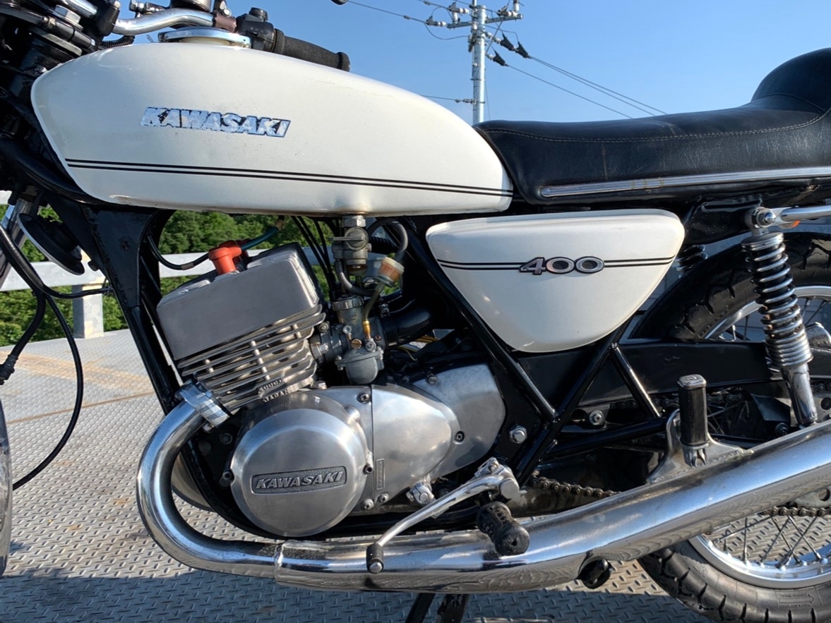 400SS マッハII MACH2 KAWASAKI カワサキ　KH400系 旧車絶版車_画像5