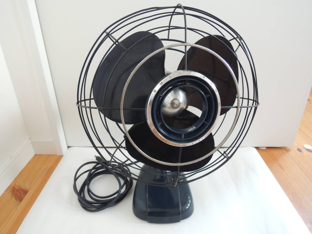 シャープ/早川電機 卓上扇風機 (SHARP DESK FAN / Model EF-36)　昭和レトロ_画像1