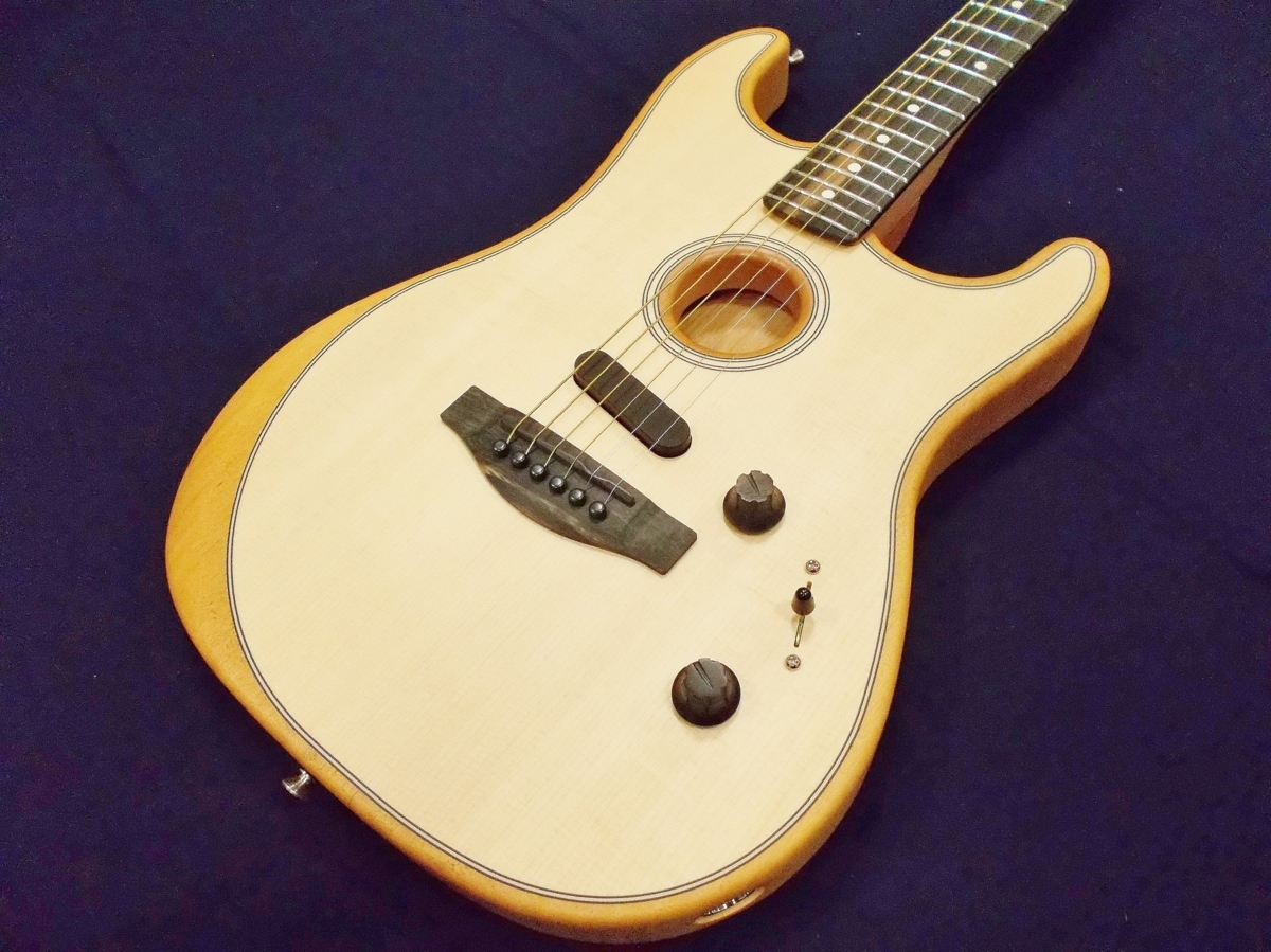 Fender American Acoustasonic Stratocaster Natural フェンダー