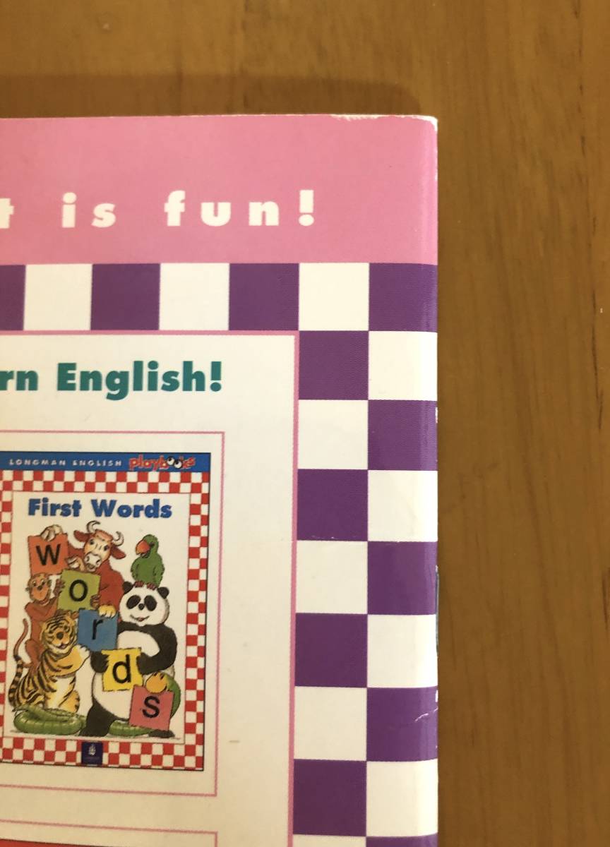 送料無料　Longman English Play books The Alphabet　アルファベット　英語　難あり