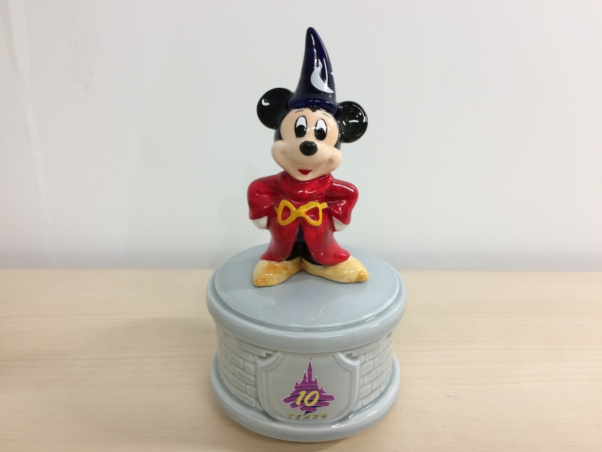 510円 出色 ミッキー単品 バラ売り Tokyo Disneyland オルゴール 陶器
