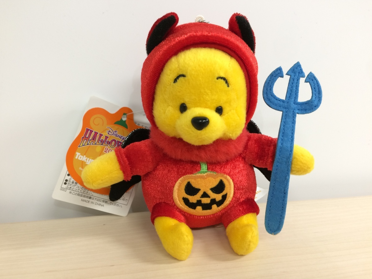 ディズニー Tdr ハロウィン12 くまのプーさん ぬいぐるみバッジ デビル タグ付き 4a62 60 その他 売買されたオークション情報 Yahooの商品情報をアーカイブ公開 オークファン Aucfan Com