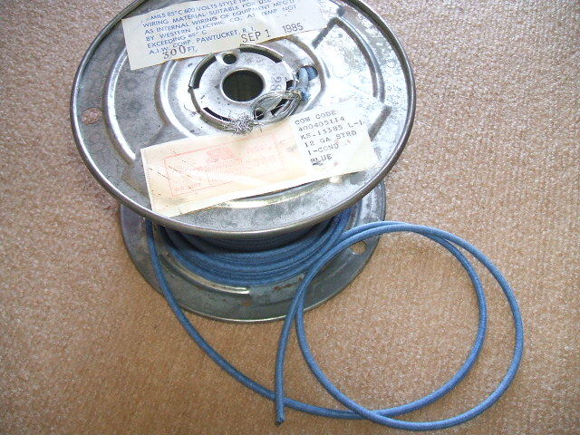 WESTERN ELECTRIC 12GA stranded wire ( blue ) KS13385 L-1 1m