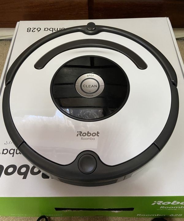 KB0358 iRobot Roomba ルンバ 628 ロボット掃除機 箱付き ホワイト 