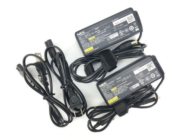 ヤフオク! - 【2個セット】NEC 20V 2.25A 45W ADP0...