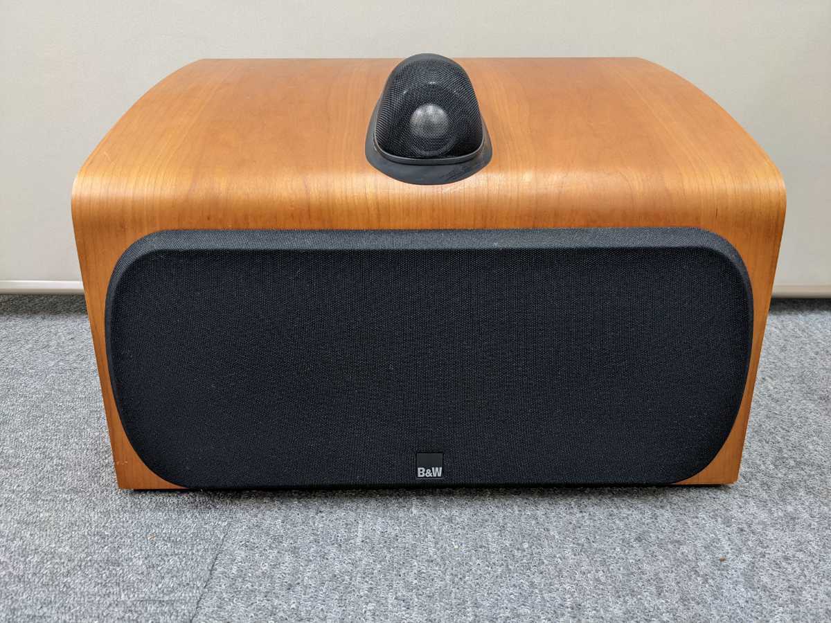 1-00051 美品 B&W Bowers & Wilkins HTM7 センタースピーカー チェリー
