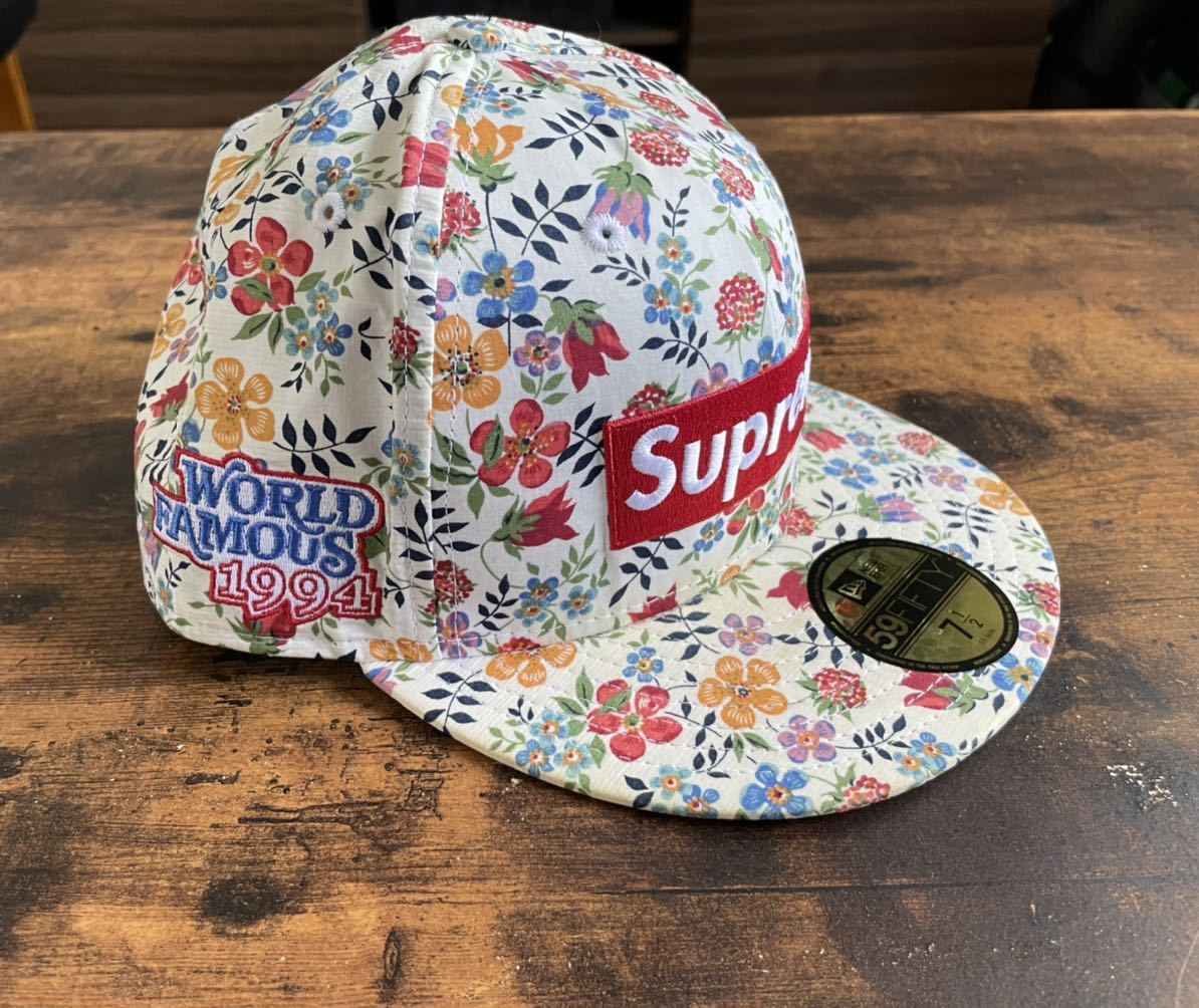 Supreme NEW ERA LIBERTY ボックスロゴ キャップ 7 1/2 商品细节