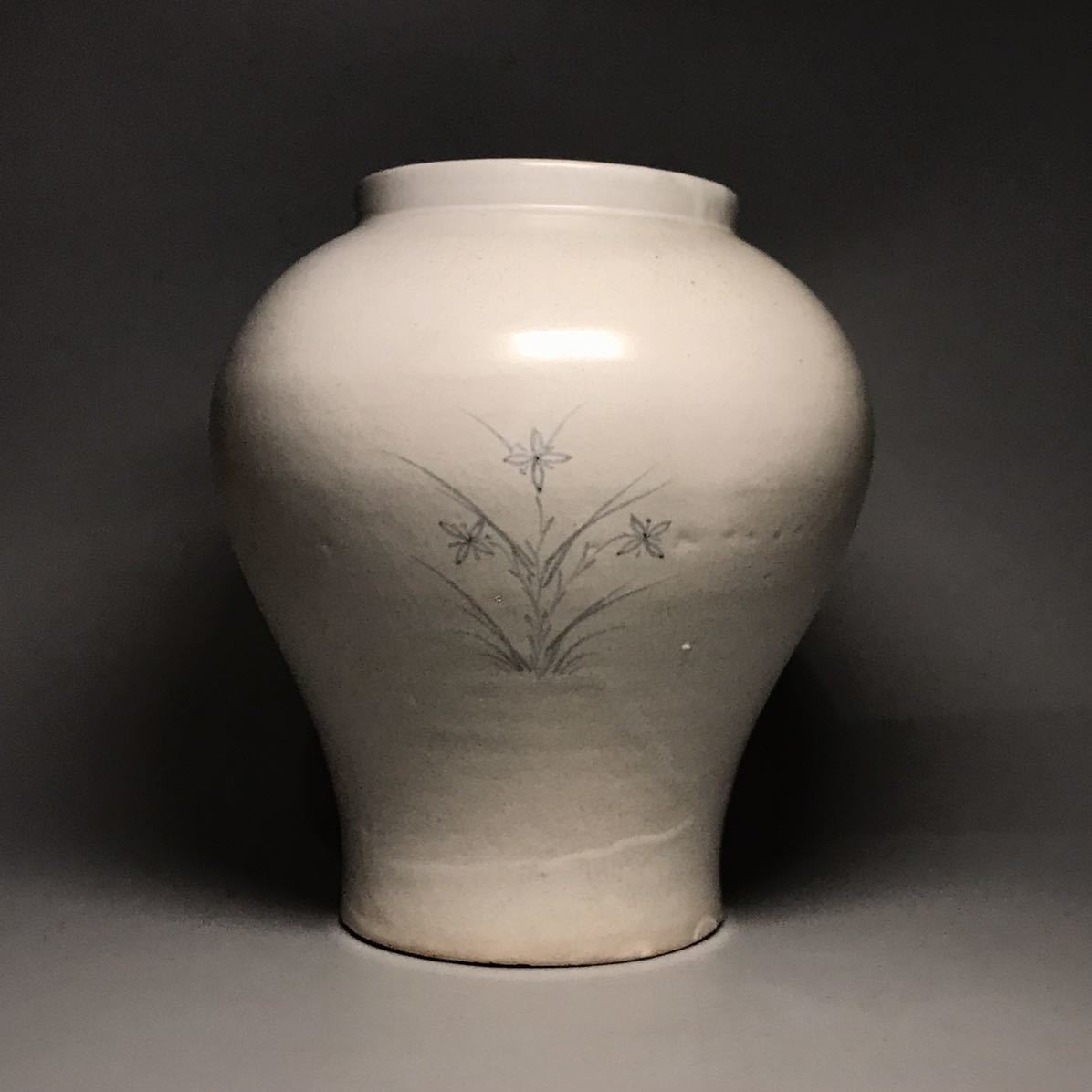 李朝 花器 花入 白磁花文 古玩 5-13 | www.yourpoll.co.uk