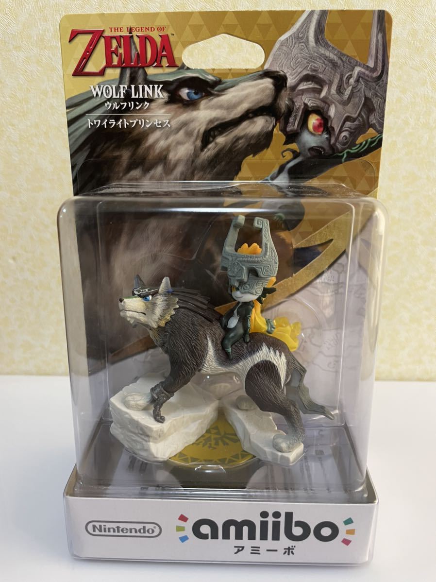 amiibo アミーボ ゼルダの伝説シリーズ ウルフリンク 未開封 未使用