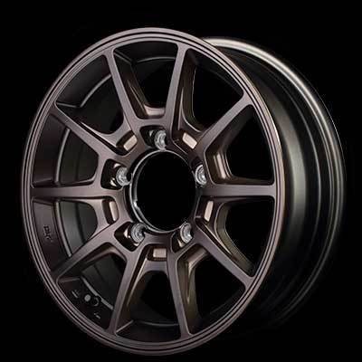 RMP RACING/R25 キューブ 12系 アルミホイール 4本セット【16×6J 4-100 INSET43 クラシカルブロンズ】_画像3