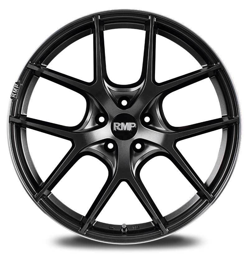 RMP/025F MPV LY3P 純正16/17インチ アルミホイール 4本セット【17×7J 5-114.3 INSET48 セミグロスガンメタ＋R-DC＋ロゴマシニング】_画像2