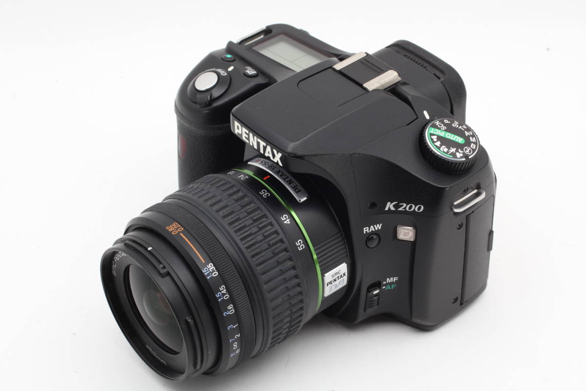 Pentax デジタル一眼レフカメラ K200D レンズキット (K200D+DA18-55II) GrnZ9FAHP7, カメラ - mytn.in