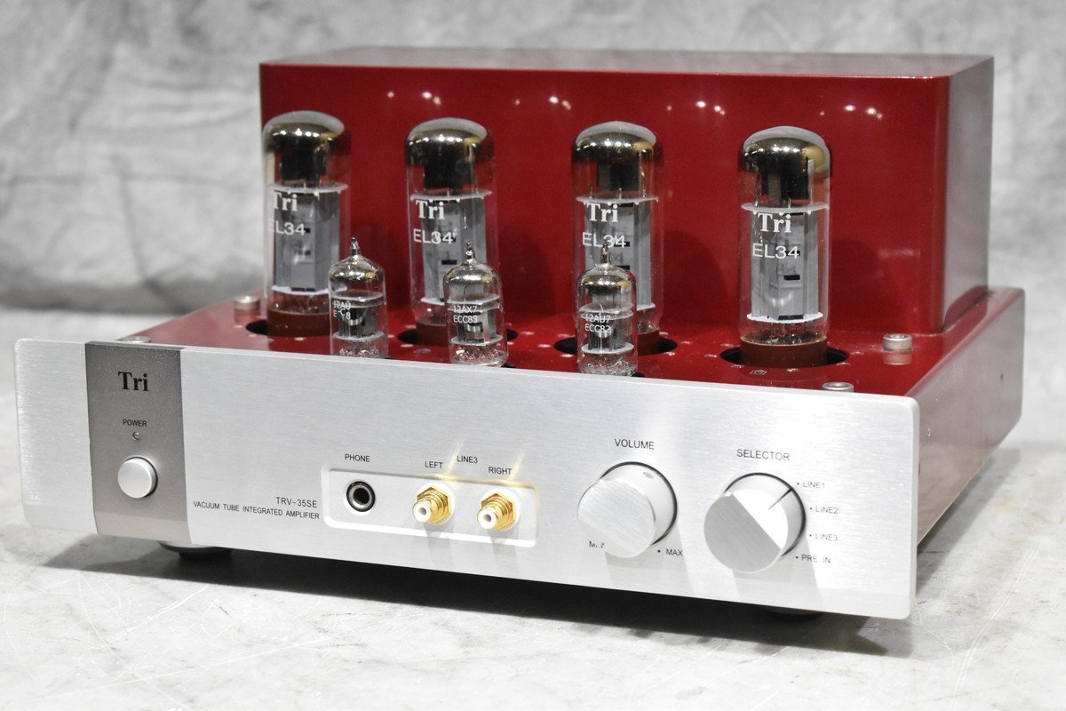 Triode トライオード 管球式プリメインアンプ TRV -88SE-