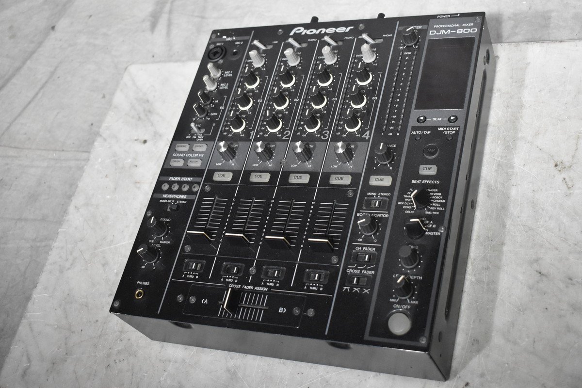 土日限定お値下げ価格】Pioneer DJミキサー DJM-800