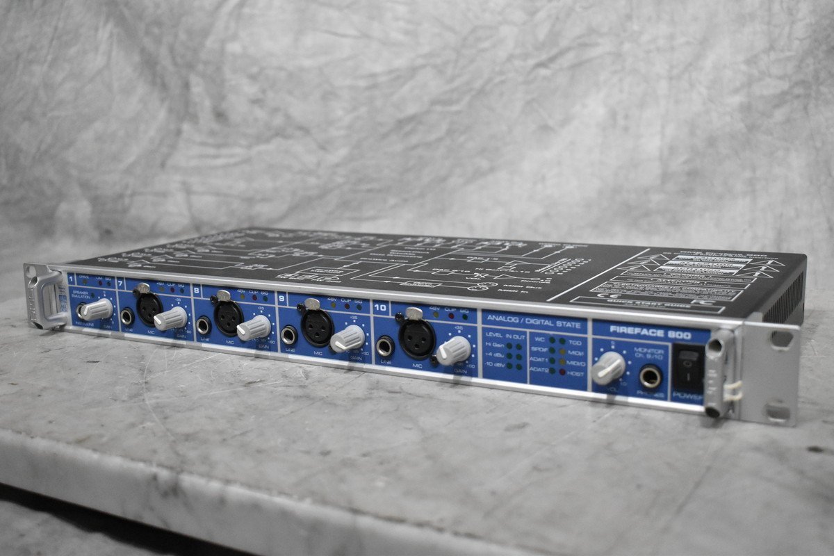 RME FIREFACE 800 オーディオインターフェース 【現状渡し品】 www.pa