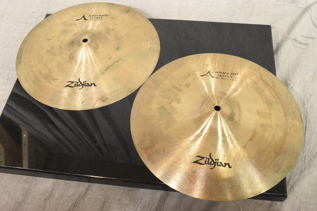 Zildjian ジルジャン ハイハットシンバル A ARMAND HIHAT 14インチ