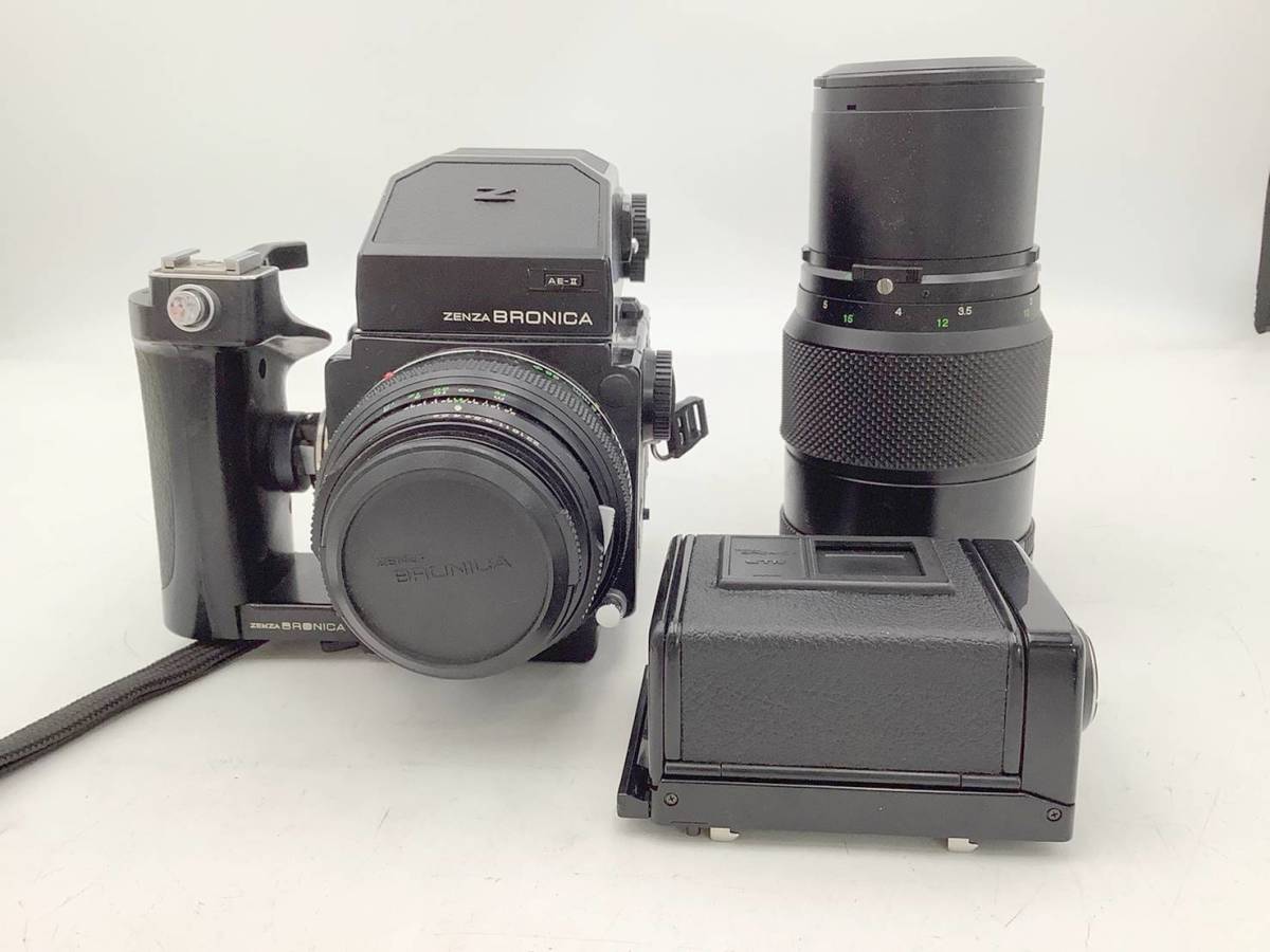 ◇カメラ◇ZENZA BRONICA ゼンザブロニカ ETRS 75mm/250mm/M52 86231