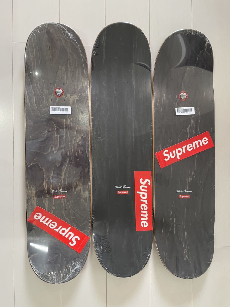 Supreme Skateboard セット販売 シュプリーム スケートボード Deck デッキ スケボーデッキ kaws airbrushed  camo 新品未使用