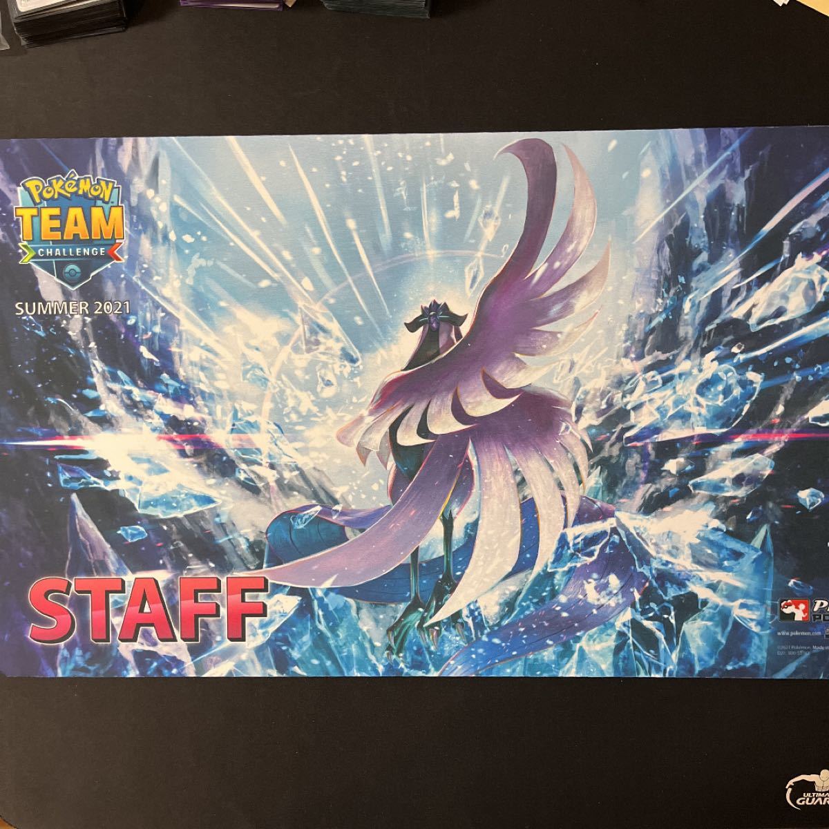 海外公式 ガラルフリーザー プレイマット スタッフ ポケモンカード